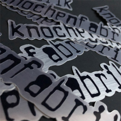 Knochenfabrik - Aufkleber