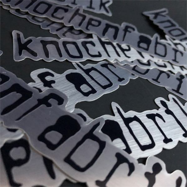 Knochenfabrik - Aufkleber