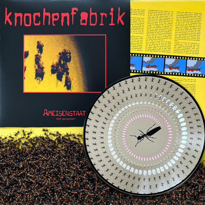 Knochenfabrik - Ameisenstaat kernsaniert LP Zoetrope Vinyl